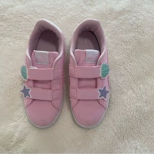 Girls Pink Puma Sneakers - size 3 (kids)
